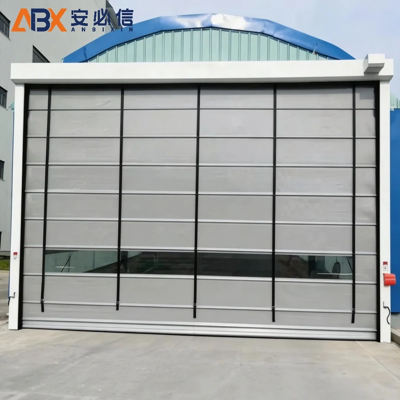 马鞍山市软帘堆积门